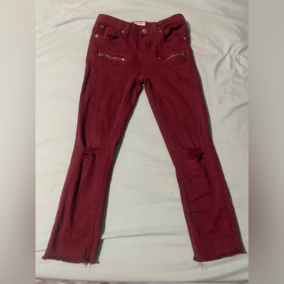 Hudson Moto Jeans size 6X - Picture 3 of 3